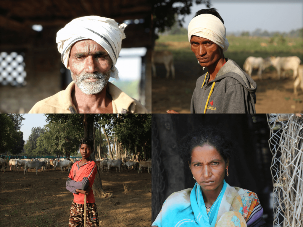 Indian farmers protest-weak farmers