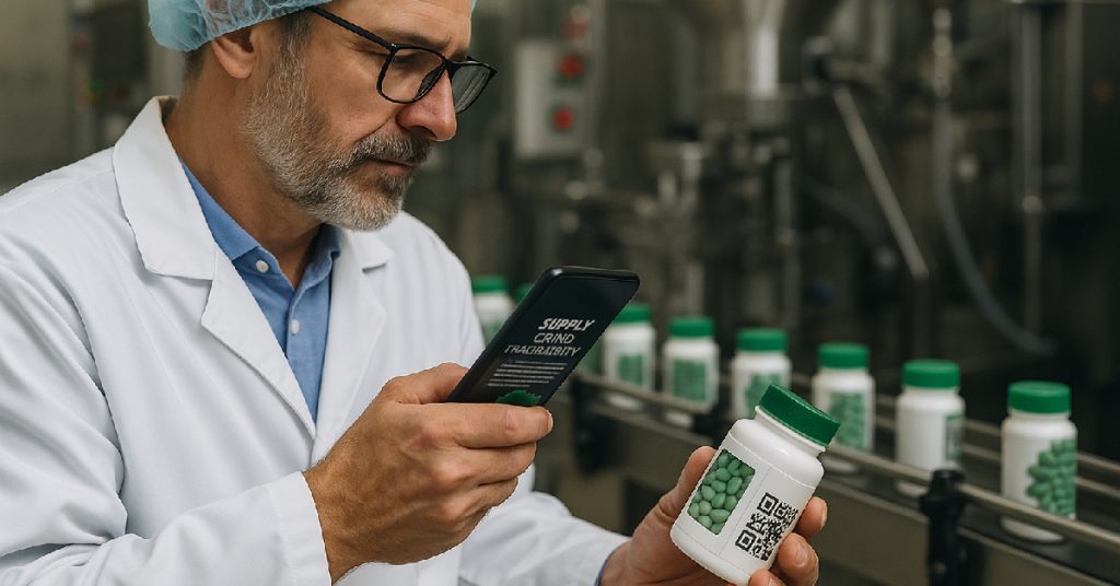 Solving supply chain traceability in nutraceutical