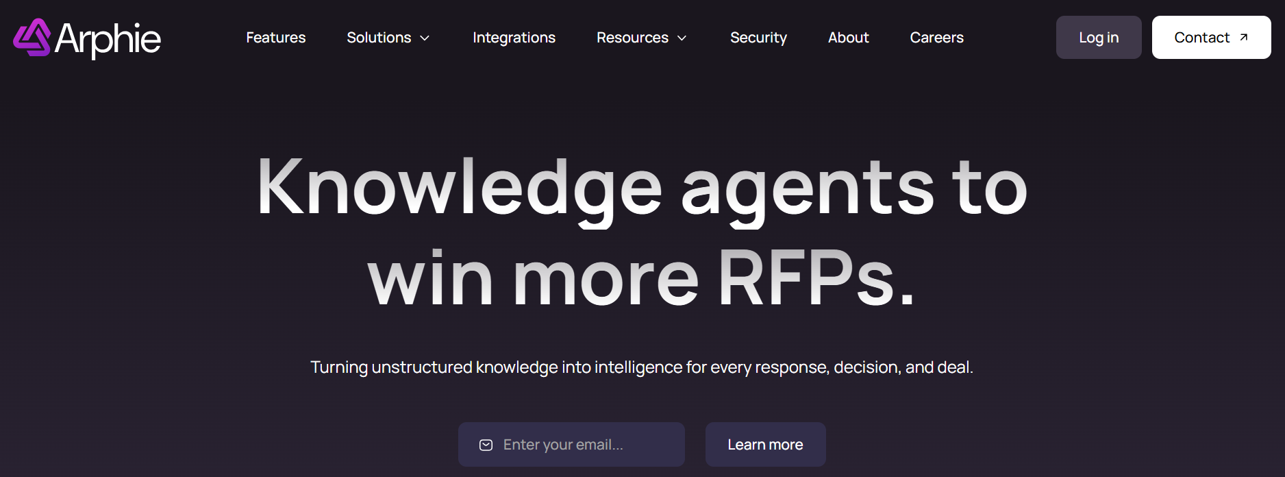 Arphie homepage image